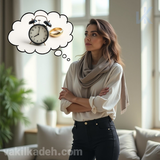 طلاق با داشتن حق طلاق چه قدر زمان میبره